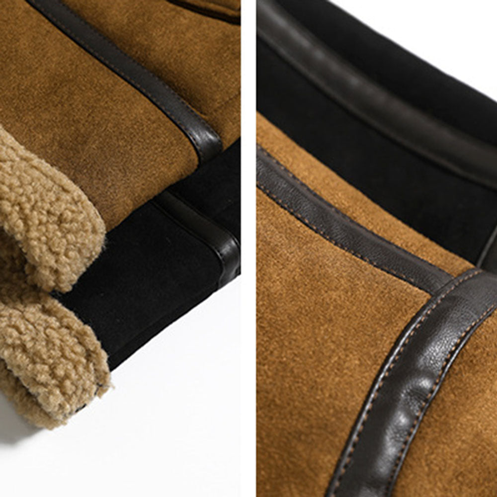 Aule Suede Fleece Lined Jacket