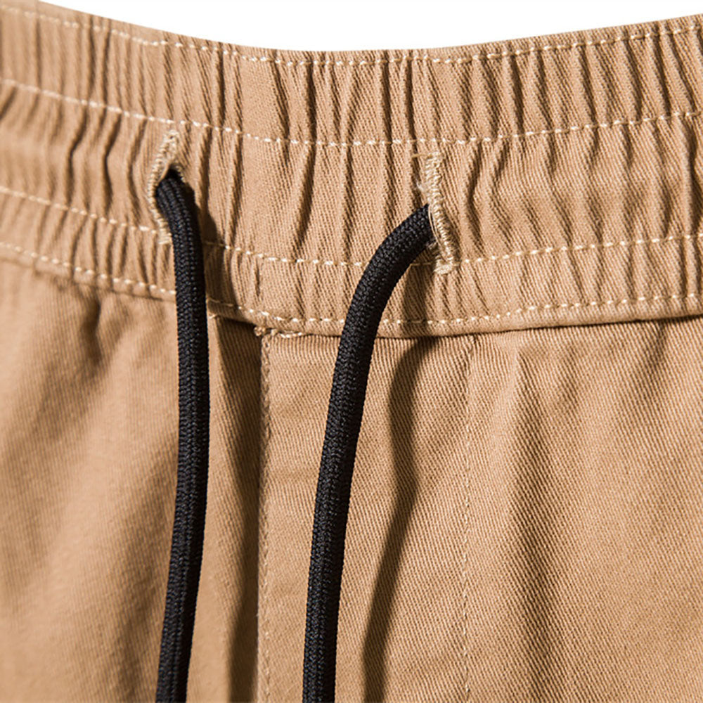 Aule Solid Color Cargo Pants