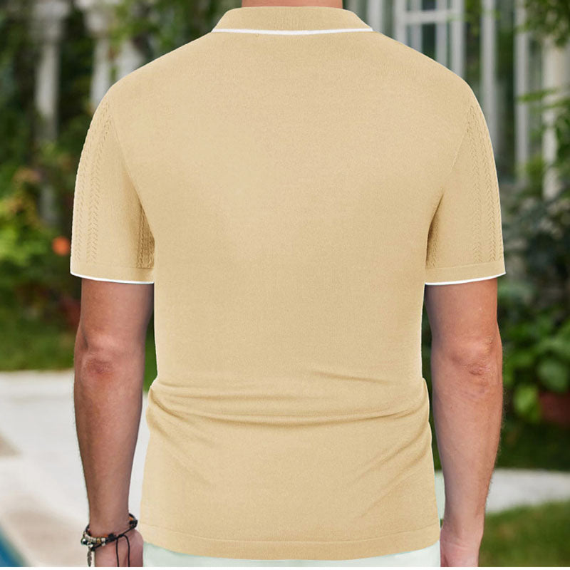 Aule Wheat Ear Knit Shirt