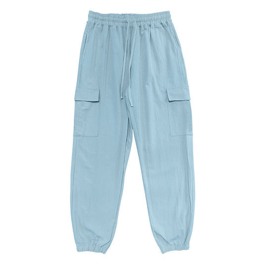 Aule Cotton Linen Pockets Pants