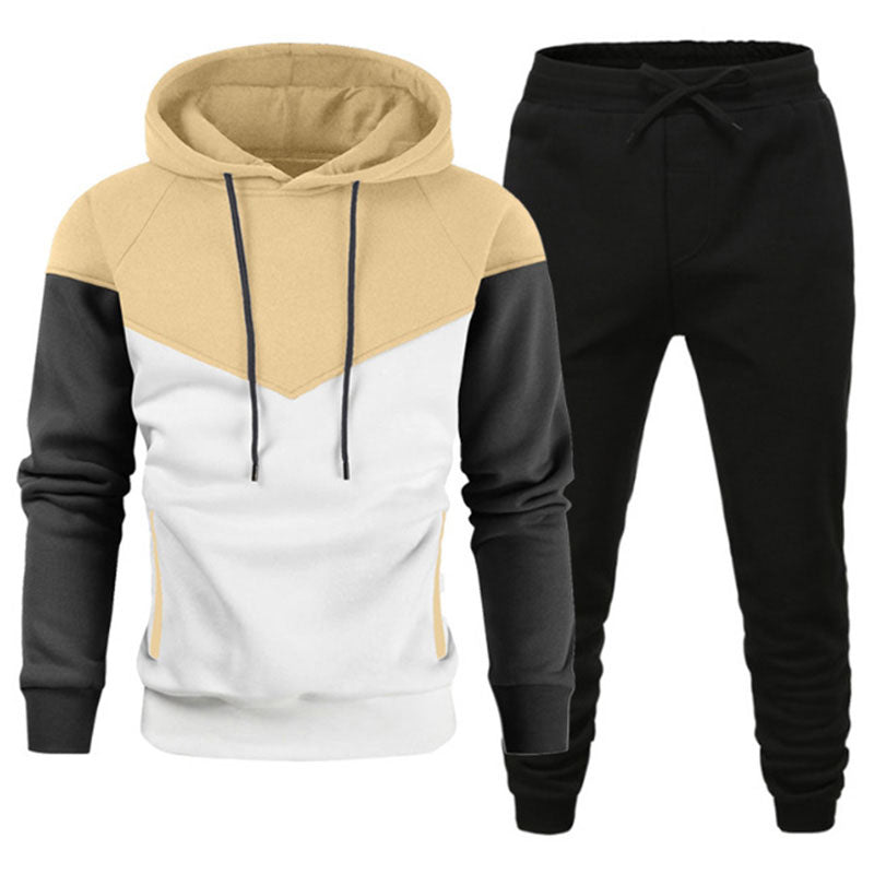 Aule Color Block Hoodie Set