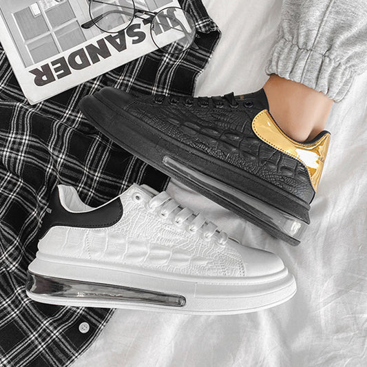 Crocodile Pattern Sneakers