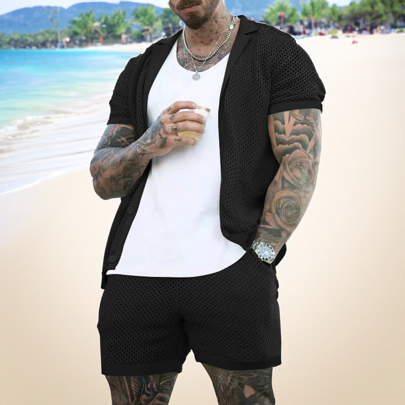 Aule Breathable Hollow 2-piece Set