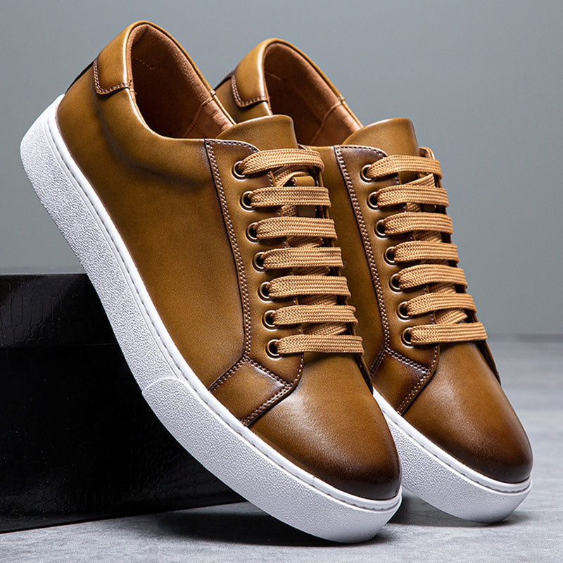 Aule Cognac Classic Sneakers