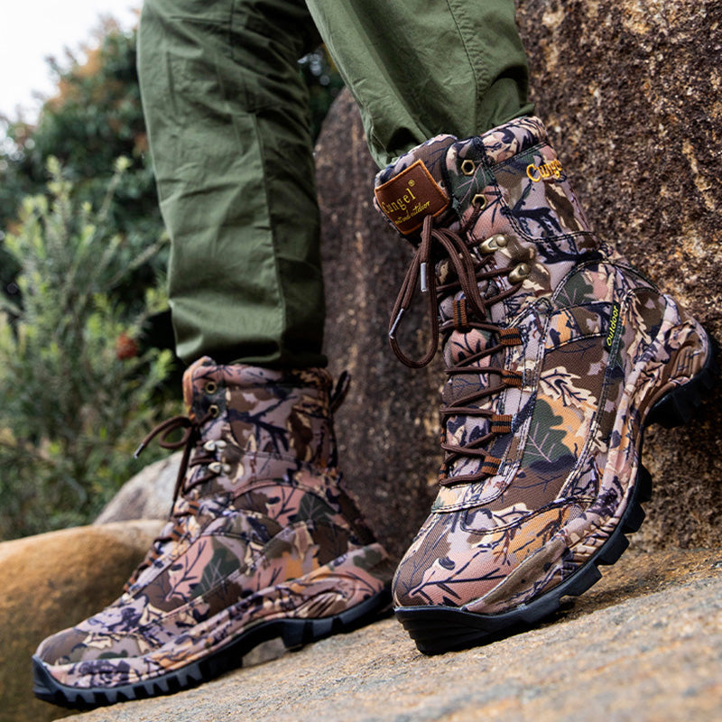 Aule Camo Outdoor Boots