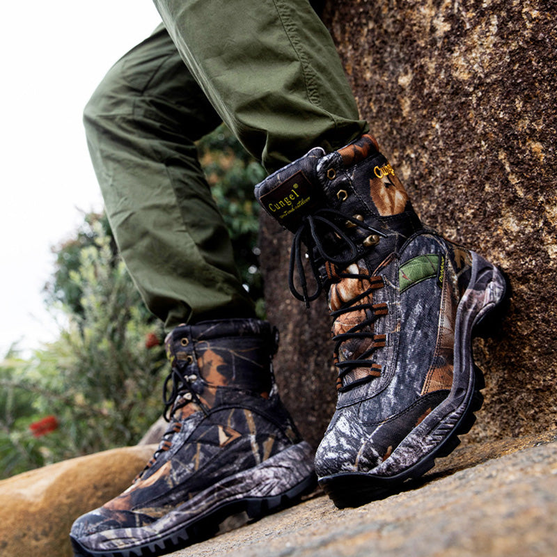 Aule Camo Outdoor Boots