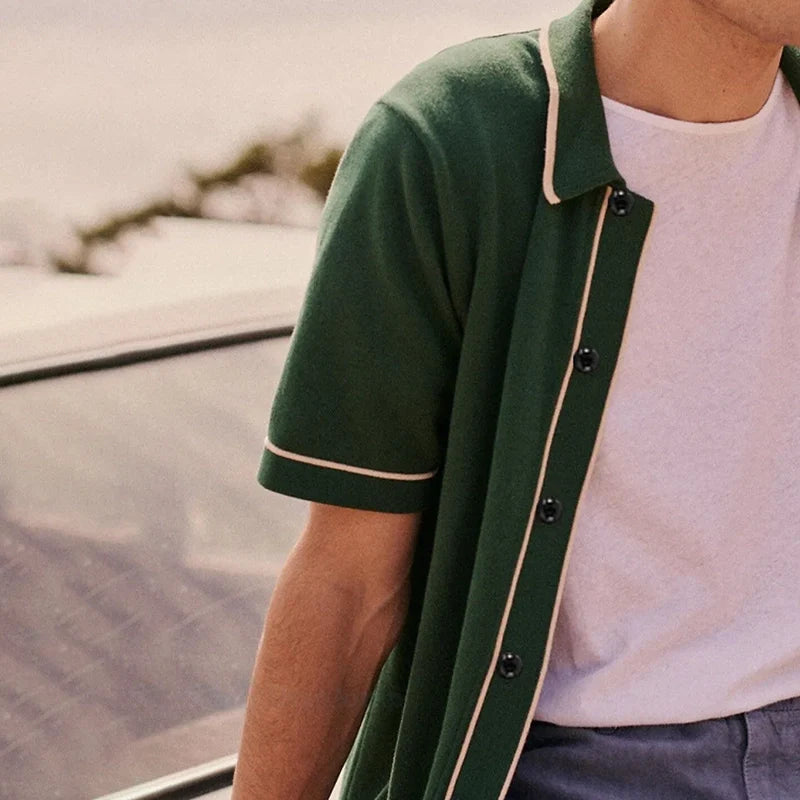 Aule Henley Button Shirt