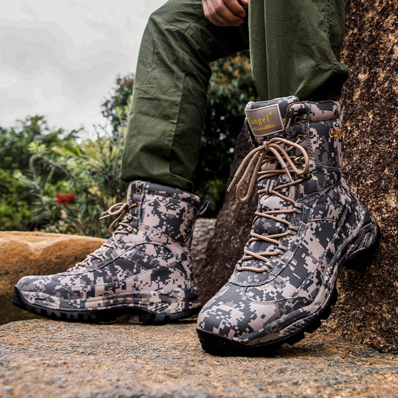 Aule Camo Outdoor Boots