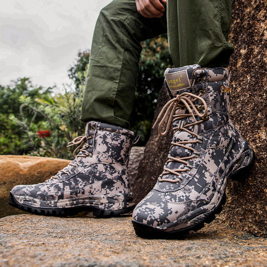 Aule Camo Outdoor Boots