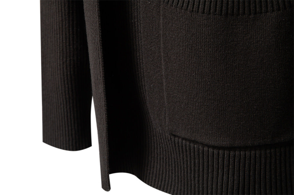 Aule Metal Logo Knit Cardigan