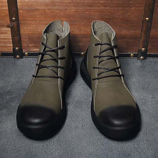 Aule Leather Retro Boots