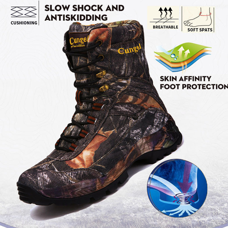Aule Camo Outdoor Boots