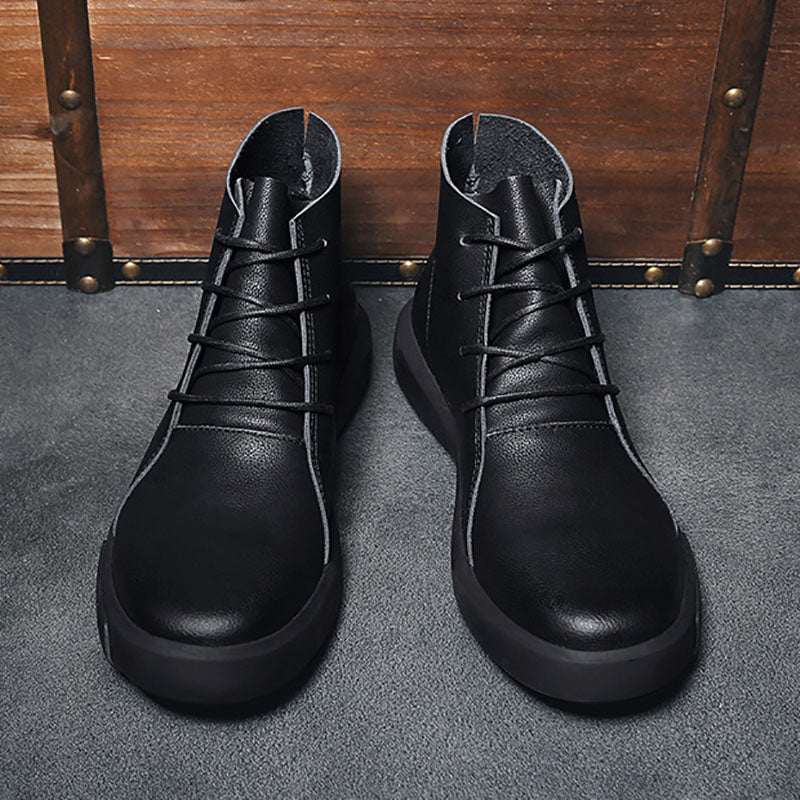 Aule Leather Retro Boots