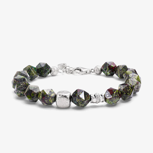 Aule Dragon Blood Jasper Bracelet