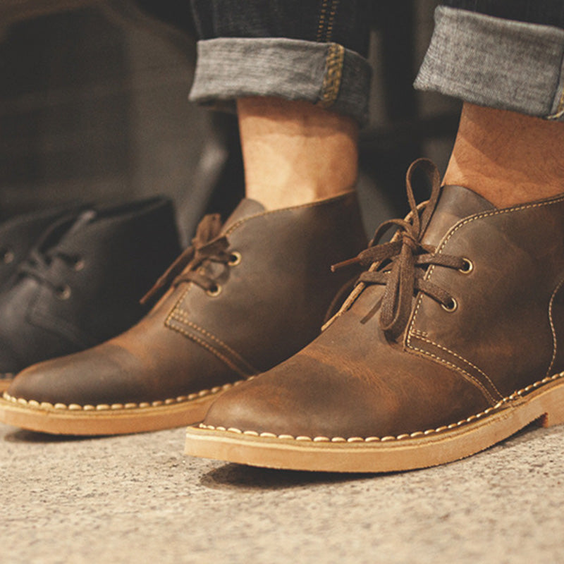 Aule Sand Leather Men Boots