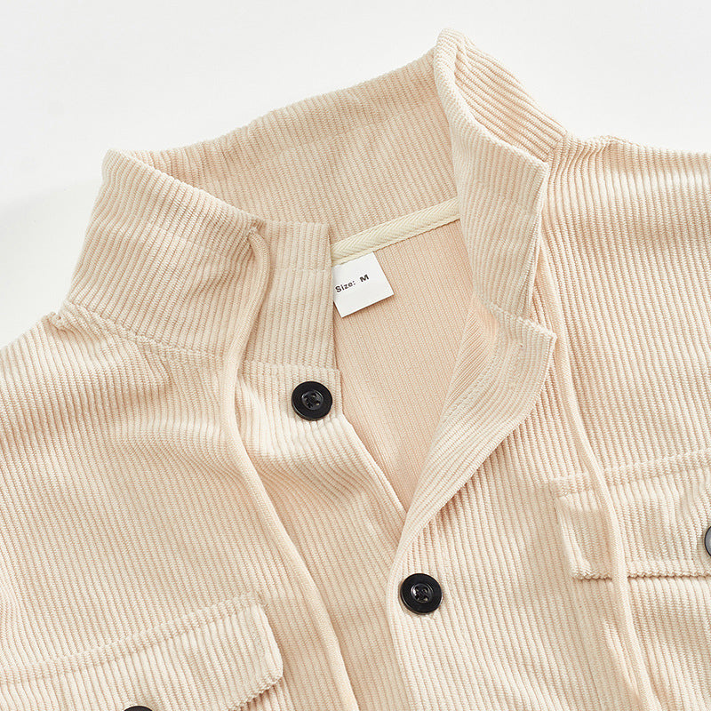 Aule Corduroy Lapel Jackets