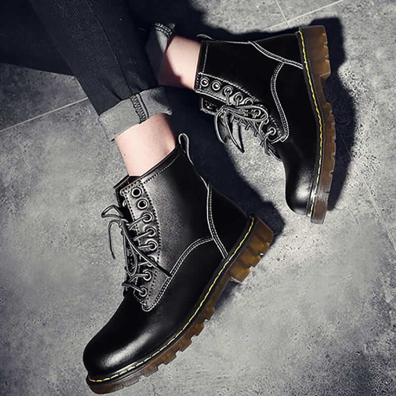 Aule PU Rubbed Desert Boots