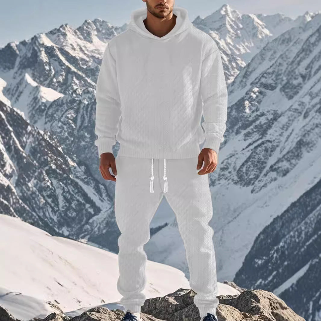 Aule Jacquard Hoodie Set