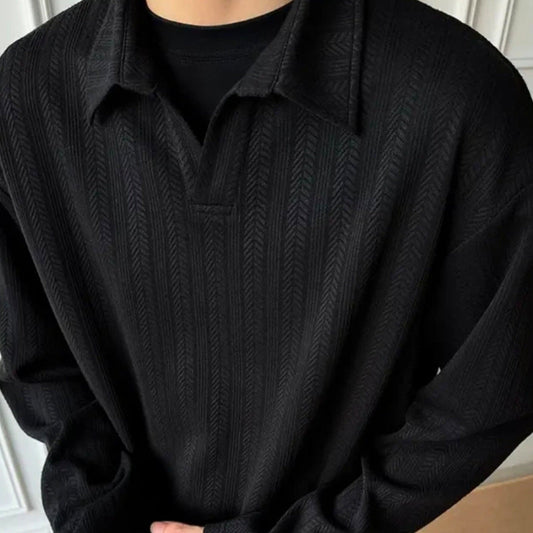 Aule Wheat Ear Jacquard Polo