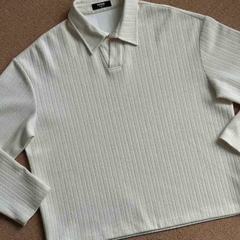 Aule Wheat Ear Jacquard Polo