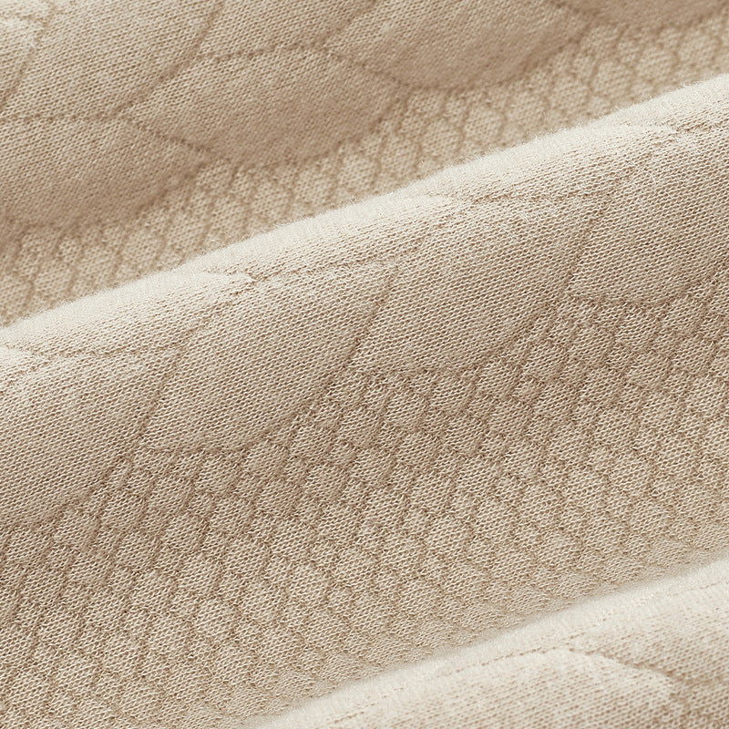 Aule Cable Knit Zip Up Sweatshirt