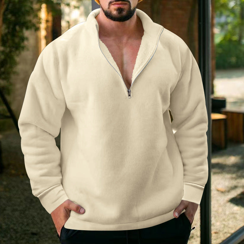 Aule Fleece Zip Up Sweatshirt