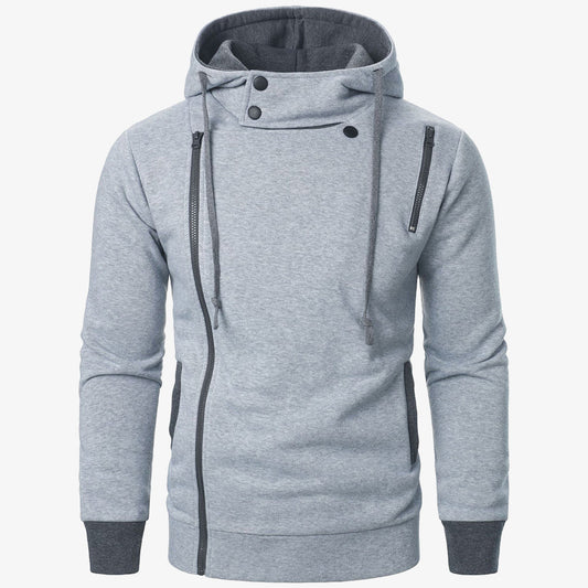 Aule Side Zipper Streetwear Hoodie
