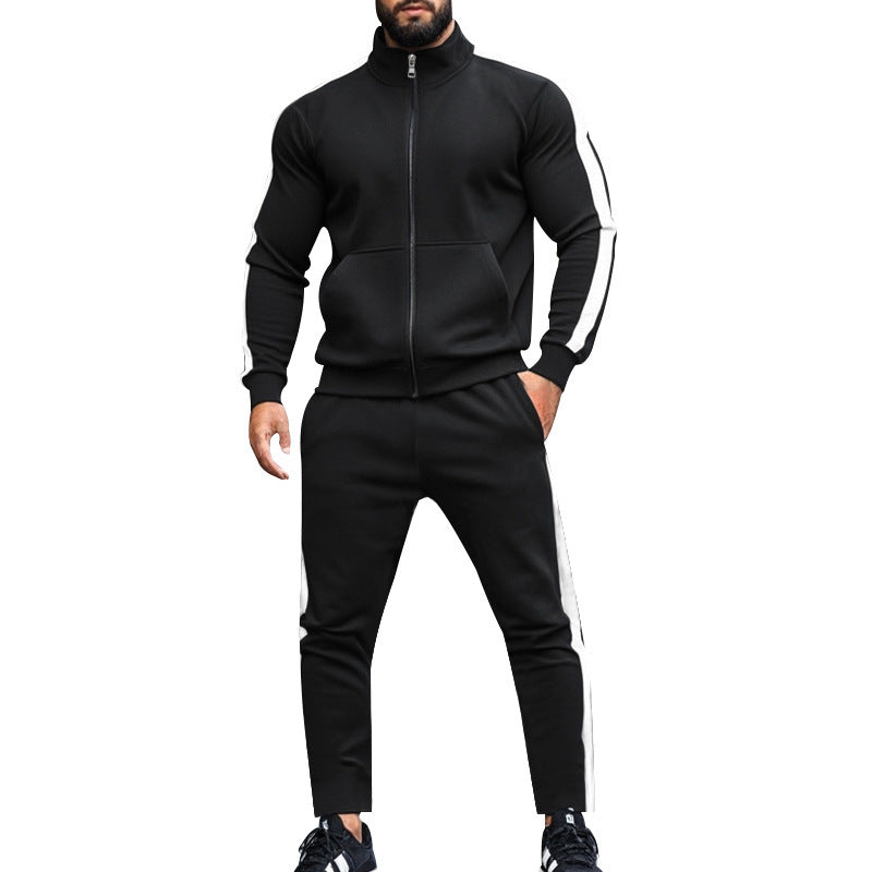 Aule Contrast Trim Tracksuits