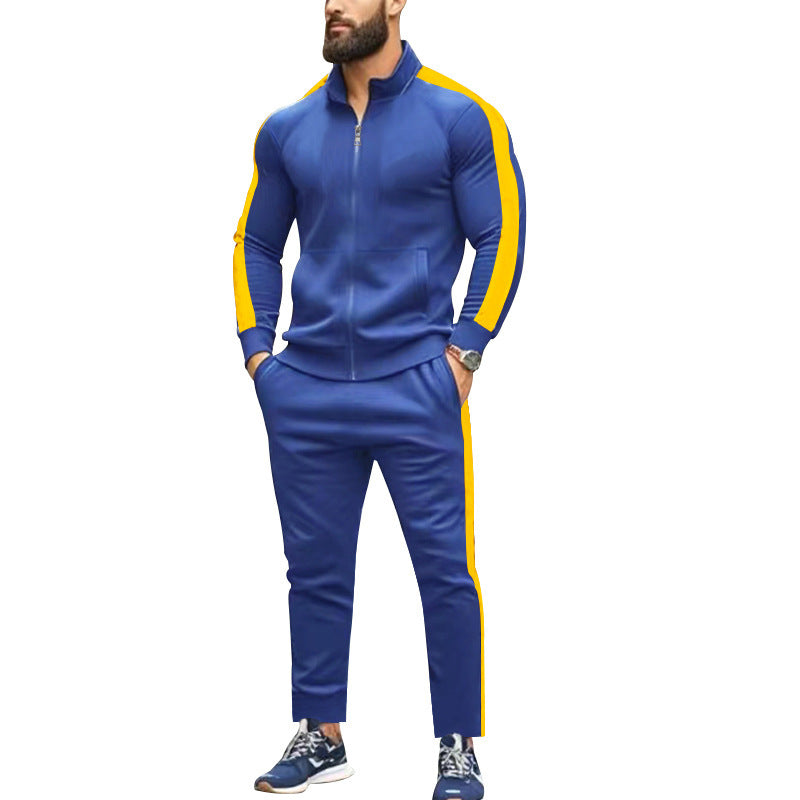 Aule Contrast Trim Tracksuits
