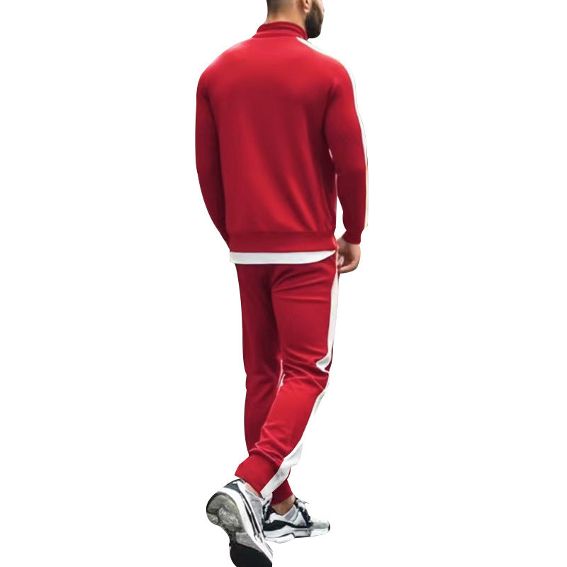 Aule Contrast Trim Tracksuits