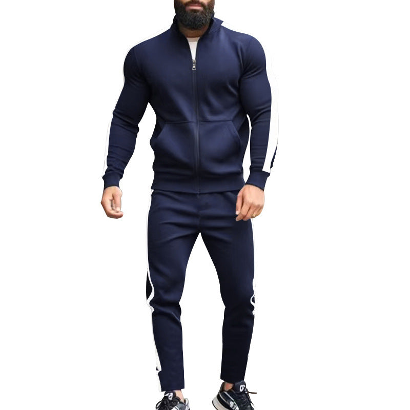 Aule Contrast Trim Tracksuits