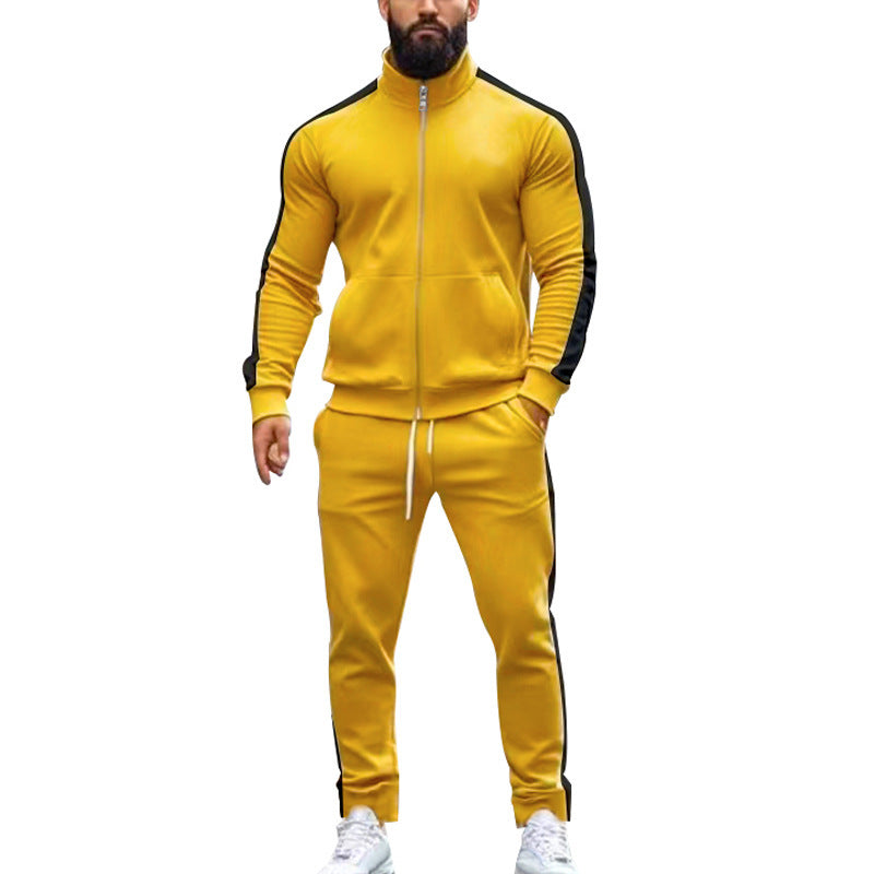 Aule Contrast Trim Tracksuits