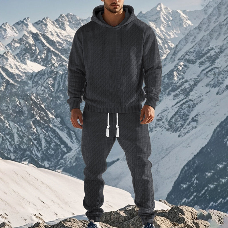 Aule Jacquard Hoodie Set