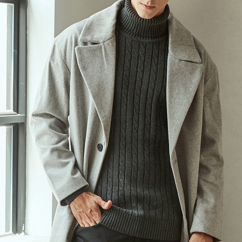 Aule Cable Knit Halterneck Sweater