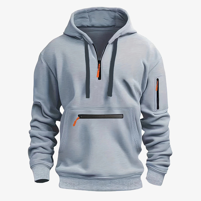 Aule Natural Zipper Hoodie