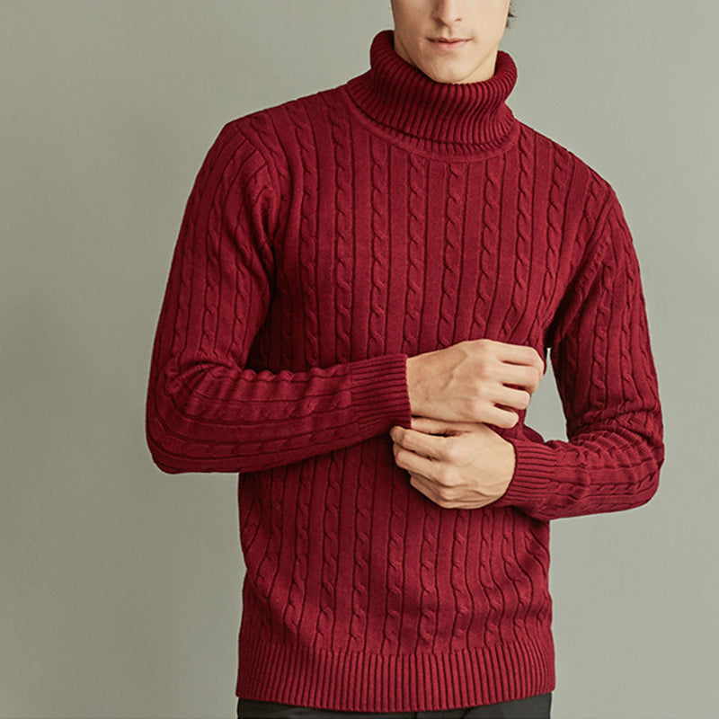 Aule Cable Knit Halterneck Sweater