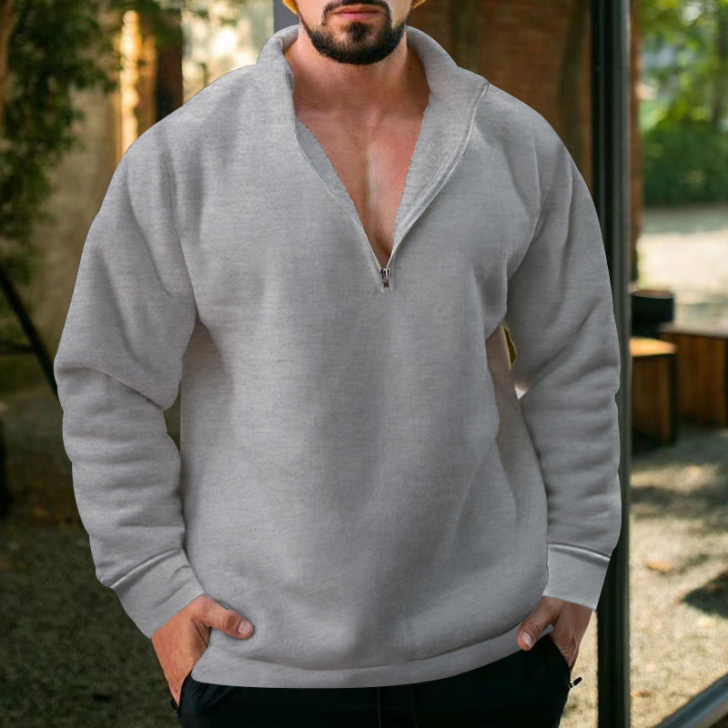 Aule Fleece Zip Up Sweatshirt