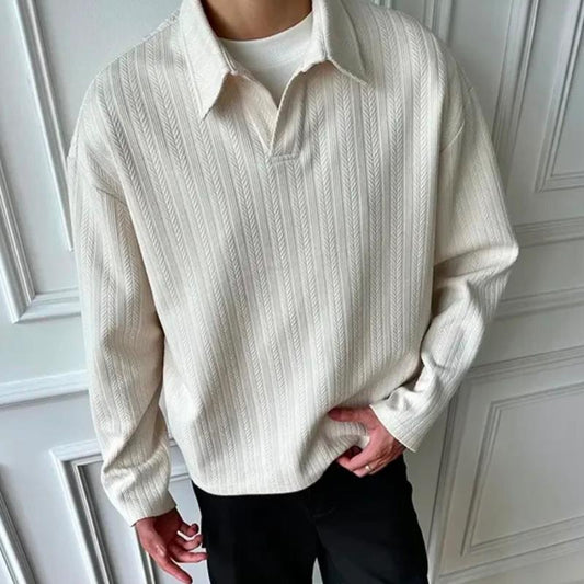 Aule Wheat Ear Jacquard Polo