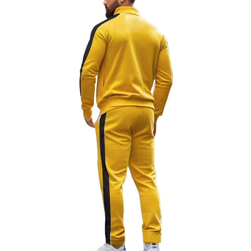 Aule Contrast Trim Tracksuits