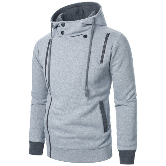 Aule Side Zipper Streetwear Hoodie