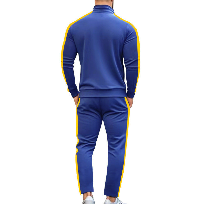 Aule Contrast Trim Tracksuits