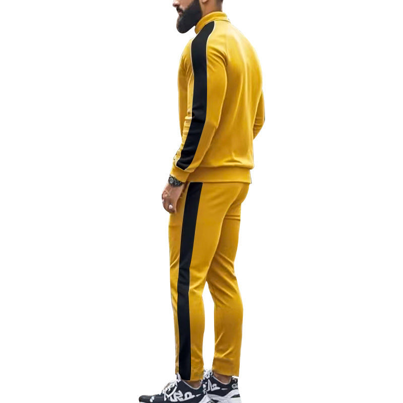Aule Contrast Trim Tracksuits