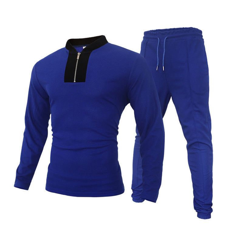 Aule Mock Neck Two-piece Set