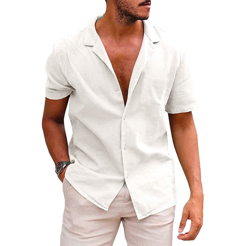 Aule Solid Linen Shirt