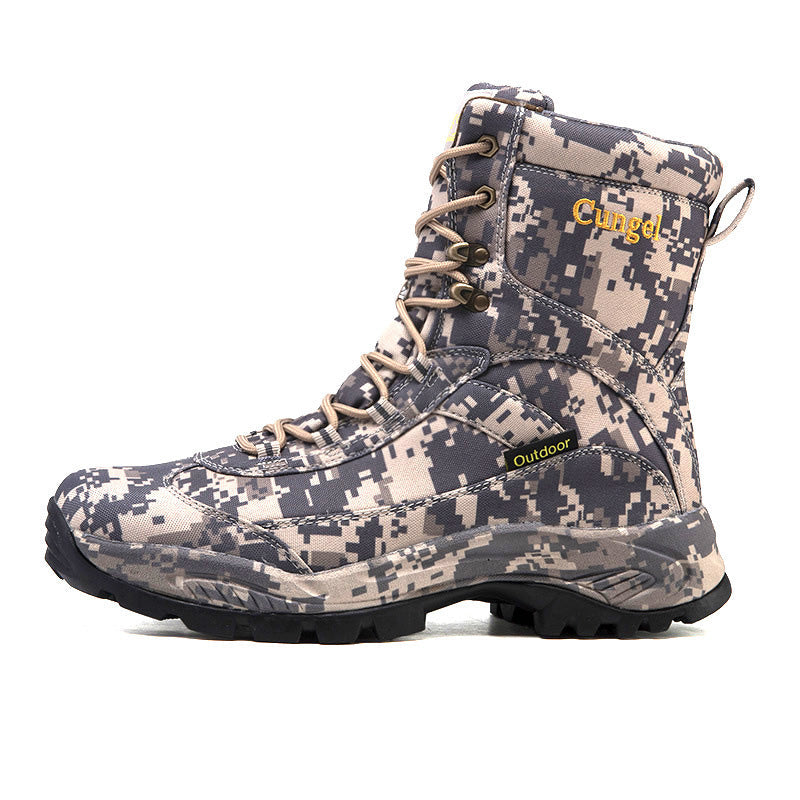 Aule Camo Outdoor Boots