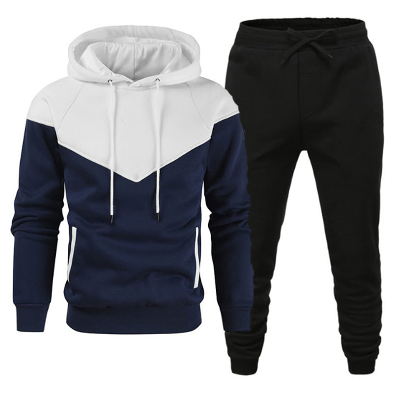Aule Color Block Hoodie Set