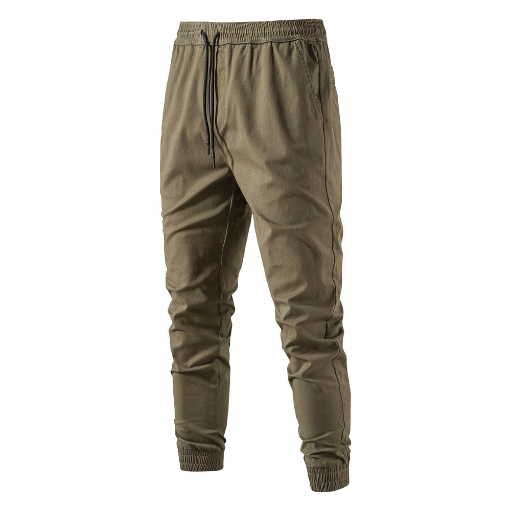 Aule Solid Color Cargo Pants
