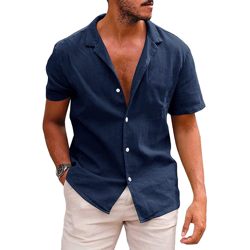 Aule Solid Linen Shirt