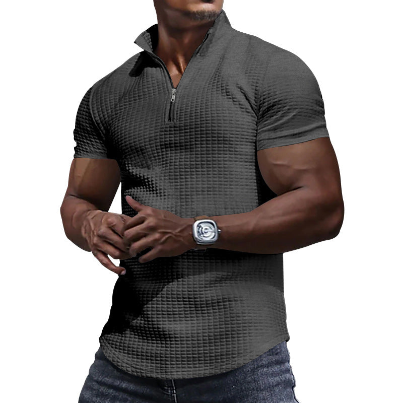 Aule Waffle Polo Shirt